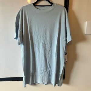 Size S/M NWT BTL Blue Oversized Tee Dress
